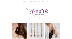 Desktop Screenshot of anairebijoux.com