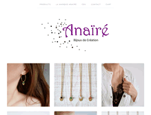 Tablet Screenshot of anairebijoux.com